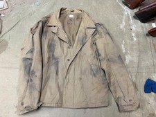 WWII US ARMY INFANTRY M1941 M41 SUMMER COMBAT FIELD JACKET-MEDIUM 40R picture