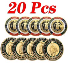 20 PCS Put On the Whole Armor Of God Collection Commemorative Challenge Coin picture