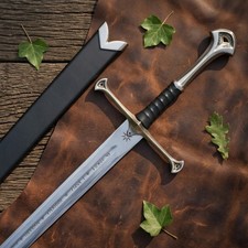 Custom King Sword Handmade Gondor Sword, Rings Movie Cosplay w/ WallMount picture