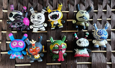 kidrobot dunny lot x 8 no box Vinyl Figures 3