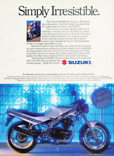 1989 Suzuki GS500E Motorcycle - valet - Classic Vintage Advertisement Ad H52 picture