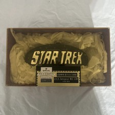 Vintage 90s Hallmark Star Trek USS Enterprise NCC-1701 Blown Glass -815-35 picture