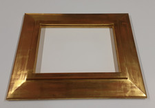 Sample Sale from the Studio: Modernist 22 Kt Burnished Gold Leaf Picture Frame picture