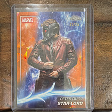 Topps 2025 Topps Chrome Marvel Cinematic Universe Phase Two Star-Lord #42 20/25 picture