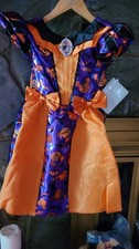 NWT Disney Minnie Mouse Witch Fancy Dress Costume Halloween Girls Size 4 picture