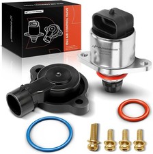 Idle Air Control Valve IAC + Throttle Position Sensor TPS Compatible with Chevy, picture