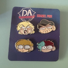 RARE DISCONTINUED DAKNOCKOUT PIN SET (DAGAMES) picture