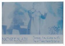Nosferatu The Vampire 100th Anniversary. Cyan Front Printing Plate Story #4 Card picture