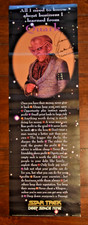 1993 Star Trek All I Need to Know About Business Poster Signed Quark ChronicLer picture