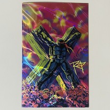 RZP Art Book TMNT Magma Foil Cvr X-Men 251/Wolverine Homage Singed by RZP w/ COA picture