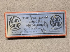 Vintage Antique The Van Camp Special Razor Hone Rare Shaving Sharpener picture