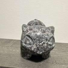 Yooperlite Crystal Bulbasaur Carving Pokemon 623 Grams 4” UV Reactive picture