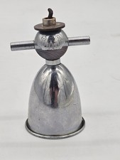 1930's Art Deco Chrome Snowman Multi Bar Tool Bottle Opener Corkscrew Broken picture