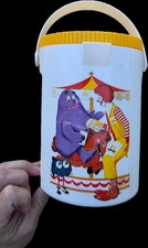 Vintage 1978 McDonalds Plastic Drink Pitcher Water Jug Carousel Ronald Grimace picture
