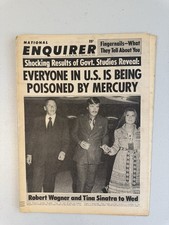 1970 Nov 29th National Enquirer Newspaper, Robert Wagner, Frank Sinatra (VRN7) picture