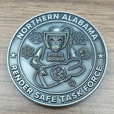 FBI Birmingham Alabama SABT Bomb Squad Render Safe Task Force Challenge Coin picture