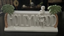 Vintage 1984 Vandor Imports Ceramic Hollywood Night Light Lamp Marilyn Monroe picture