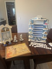 Pillsbury Doughboy Vintage Lot - Clock, Figurines, Perpetual Calendar, Candle picture