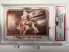 1980 The Empire Strikes Back “A Need Beyond Reason” #72 Luke Yoda X-Wing PSA 8 picture