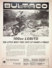 1966 Bultaco Lobito 100 - Vintage Motorcycle Ad picture