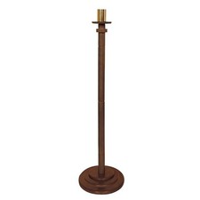 Round Base Paschal Candlestick - Walnut, 43