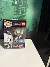 Funko Pop Terrifier Art The Clown Scare Fair 2026 Hot Topic In HAND picture