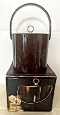 Vintage 1960’s Georges Briard Bar-Tenders Ice Bucket Original Box picture