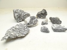 Natural Beautiful Zebra Rock White Tiger Stone Polish Aquarium Tank Aquascaping  picture