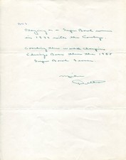 Mike Ditka HOF Signed letter with great content Dallas Cowboys Chicago Bears picture