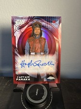 2026 Topps Star Wars Chrome Captain Panaka Autograph Red Refractor #5/5 OMEGA picture