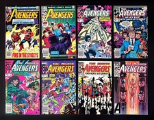 AVENGERS LOT #206 218 238 239 241 246 249 255 8 Issues Marvel Comics 1981-1985 picture
