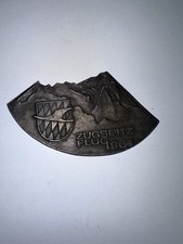 Vintage 1964 Zugspitzflug Aviation Rally Plaque German Augsburg Flugzeug Badge picture