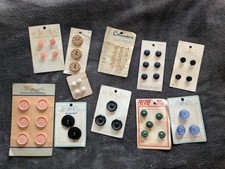 Lot of Vintage NOS Buttons for Sewing Crafting picture