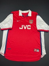 Authentic Original Nike Arsenal 1998/1999 Home Shirt Mens XXL (2188) picture