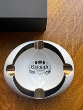 Gurkha 125th Anniversary Cigar Ashtray White Gold Limited Edition | Original Box picture