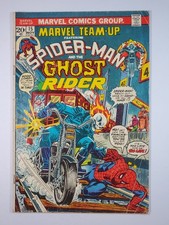 Marvel Team-Up #15 VG/FN 1973 Key Issue 1st Meeting Spider-Man and Ghost Rider picture