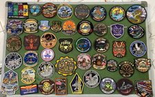 Rare USAF Military Tactical Morale Patches Fighterjet Flight Squadron Airforce picture
