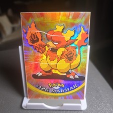 Topps Pokémon TV Animation Edition Magmar #126 Holographic Card 1999 English picture