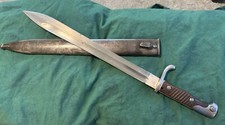 Original German M 98/05 Bayonet W/ Scabbard W17 picture