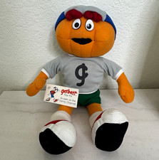Vtg 1989 Gerbert Plush The Family Channel Christian TV Show Orange Doll 14” NWT picture