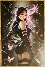 PSYLOCKE 1 GORGEOUS LESLEY LIERIX LI EXCLUSIVE VIRGIN VARIANT MARVEL COMICS 2025 picture