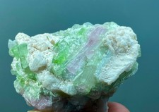 313 carats natural Rare pink and green tourmaline Crystals specimen Afghanistan picture