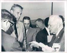 1967 Press Photo Saugus MA CF Nelson Pratt, Lt Gov Francis Sergeant - rkf15695 picture