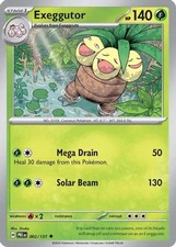 EXEGGUTOR UC REVERSE HOLO 002/131 PRISMATIC EVOLUTIONS POKEMON NM/M picture
