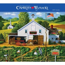 Carousel Calendars, Charles Wysocki Americana 2027 Deluxe Wall Calendar picture