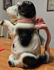 Vintage 1920s-1930s Erphila Porcelain Terrier Dog Teapot picture