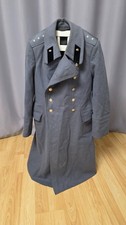 Vintage Soviet USSR Air Force Officer Wool Overcoat Parade Dress Coat 1969 Gray picture