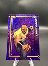 2026 Topps Chrome Marvel Luke Cage PURPLE SHIMMER #’d /75 #72 picture