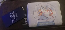 Loungefly Winnie The Pooh Ice Skating Snowglobe Wallet MWT picture