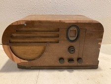 Vintage Philco 610 Large Bullet Art Deco AM/SW Tube Radio - FOR PARTS/REPAIR picture